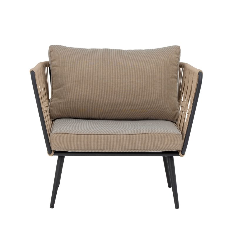 BLOOMINGVILLE PAVONE LOUNGESTOL METAL BRUN - 87