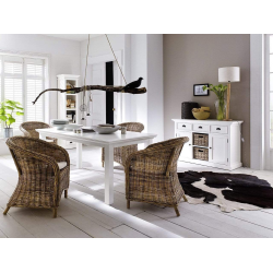 NOVASOLO WICKERWORKS NATURLIG BONSUN KURVESTOL (S�T AF 2) - 67
