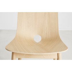 WOUD Mono Spisebordsstol Hvidpigmenteret Eg - 45