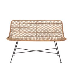 BLOOMINGVILLE HALLIE SOFA RATTAN NATUR - 120