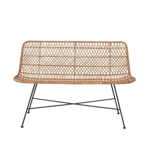 BLOOMINGVILLE HALLIE SOFA RATTAN NATUR - 120