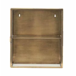 HOUSE DOCTOR SKAB GLAS MESSING - 40