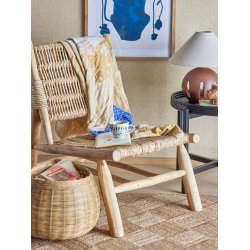 BLOOMINGVILLE RUTHY LOUNGESTOL TEAK NATUR - 84