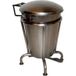 Trademark Living Klapp stor pedalspand - shiny 60