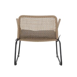 BLOOMINGVILLE MUNDO LOUNGESTOL METAL BRUN - 77