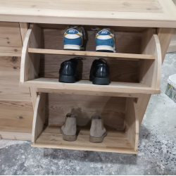 CHIC ANTIQUE SKNK MED SKUFFER - 190