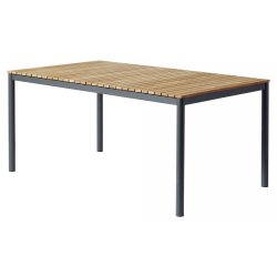 CINAS ORIGINAL MOOD EXTREME BORD/STOLE ALU/TEAK ANTRACIT - 167,5