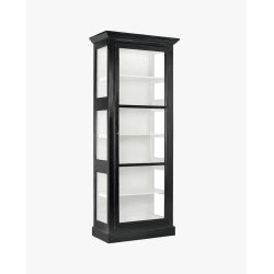 NORDAL CLASSIC VITRINESKAB SORT/HVID - 212