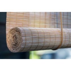 COLOR &amp; CO BRUN FIN BAMBUS RULLEGARDIN - 100