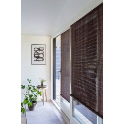 COLOR &amp; CO BAMBUS RULLEGARDIN MRK/BRUN - 90