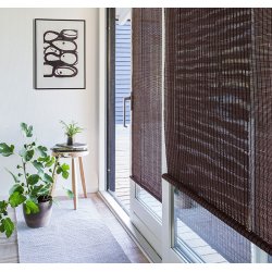 COLOR &amp; CO BAMBUS RULLEGARDIN MRK/BRUN  - 80