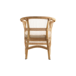 TINE K HOME COMO STOL POLYRATTAN INKL HYNDE NATUR  - 82