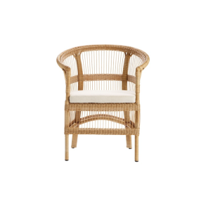 TINE K HOME COMO STOL POLYRATTAN INKL HYNDE NATUR  - 82