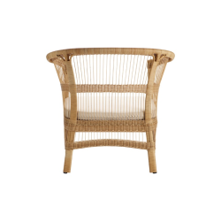 TINE K HOME COMO LOUNGESTOL POLYRATTAN INKL HYNDE NATUR - 82