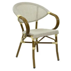 SKAGEN HOME NICE CAFSTOL BEIGE/MRKEBRUN - 57