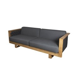 Cane-Line Angle 3pers/ Sofa - Teak 220