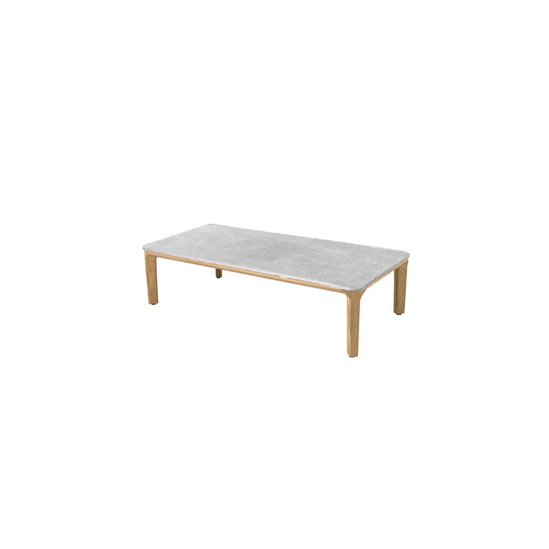 CANE-LINE ASPECT SOFABORD M/ GR BORDPLADE - TEAK 120