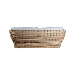 CANE-LINE BASKET SOFA 2/PERS - NATURAL WEAVE 201