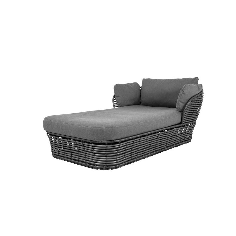 CANE-LINE BASKET DAYBED - GRAPHITE WEAVE 203