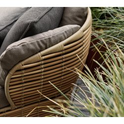 CANE-LINE BASKET LOUNGESTOL - NATURAL WEAVE 110