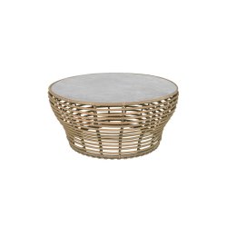 CANE-LINE BASKET STOR SOFABORD M/ GR BORDPLADE - NATURAL WEAVE 95