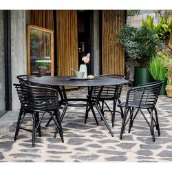 CANE-LINE BLEND STOL I GR - ALUMINIUM 75