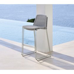 CANE-LINE BREEZE BARSTOL - WHITE GREY 101