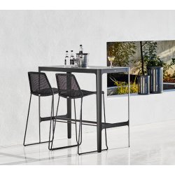 CANE-LINE BREEZE BARSTOL - LIGHT GREY 101