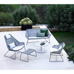 CANE-LINE BREEZE FODSKAMMEL - WHITE GREY 72