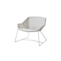 CANE-LINE BREEZE LOUNGESTOL - WHITE GREY 87