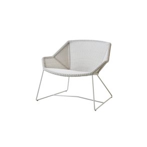 CANE-LINE BREEZE LOUNGESTOL - WHITE GREY 87