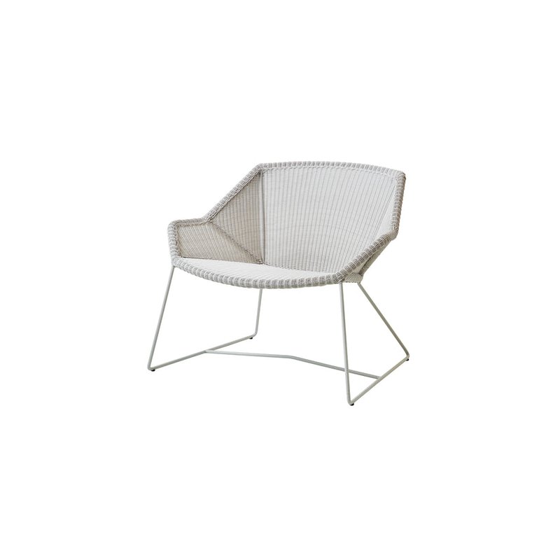 CANE-LINE BREEZE LOUNGESTOL - WHITE GREY 87