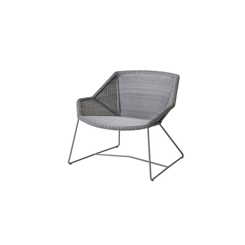 CANE-LINE BREEZE LOUNGESTOL - LIGHT GREY 87