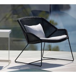 CANE-LINE BREEZE LOUNGESTOL - LIGHT GREY 87