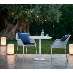 CANE-LINE BREEZE STOL - LIGHT GREY 83