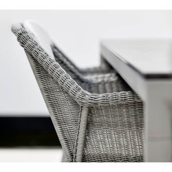 CANE-LINE BREEZE STOL V2 - LIGHT GREY 83