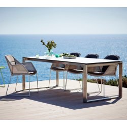 CANE-LINE BREEZE STOL V2 - LIGHT GREY 83