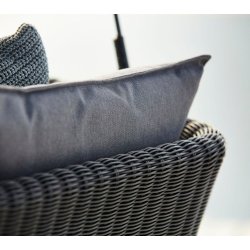 CANE-LINE CAVE SWING SOFA INKL. HYNDER - GRAPHITE 214