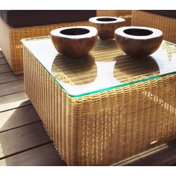 CANE-LINE CHESTER FODSKAMMEL/SOFABORD -GRAPHITE 60