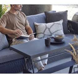 CANE-LINE SOFABORD /TO HJDER - SORT 104