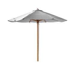 CANE-LINE SCLASSIC PARASOL M/SNORETRK - TEAK 240