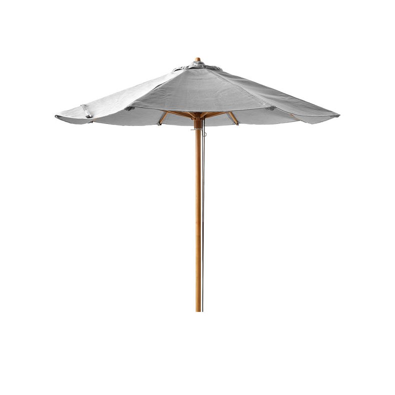 CANE-LINE SCLASSIC PARASOL M/SNORETRK - TEAK 240