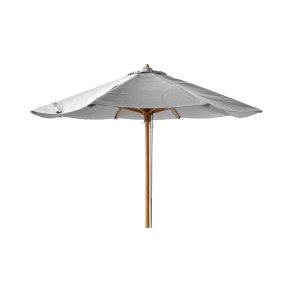CANE-LINE SCLASSIC PARASOL M/SNORETRK/TIL PEACOCK DAYBED - TEAK 240