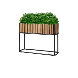 CANE-LINE COMBINE PLANTEKASSE INKL/STEL - TEAK 83