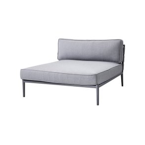 CANE-LINE DAYBED MODUL - LIGHT GREY 140