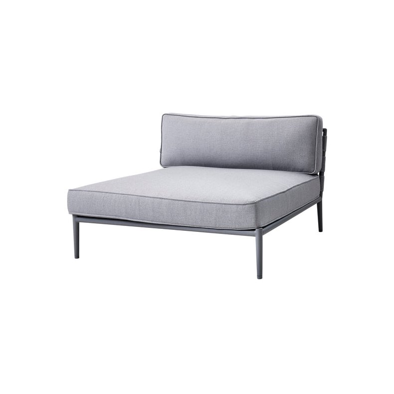 CANE-LINE DAYBED MODUL - LIGHT GREY 140