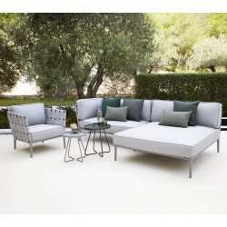 CANE-LINE DAYBED MODUL - LIGHT GREY 140