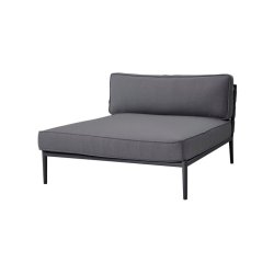 CANE-LINE DAYBED MODUL - GREY 140