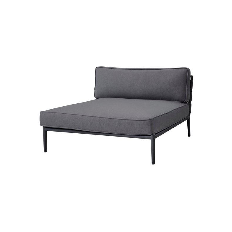 CANE-LINE DAYBED MODUL - GREY 140