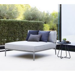 CANE-LINE DAYBED MODUL - GREY 140